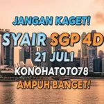 Jangan Kaget! Syair SGP 4D 21 Juli Konohatoto78 Ampuh Banget! - angkagaib.com
