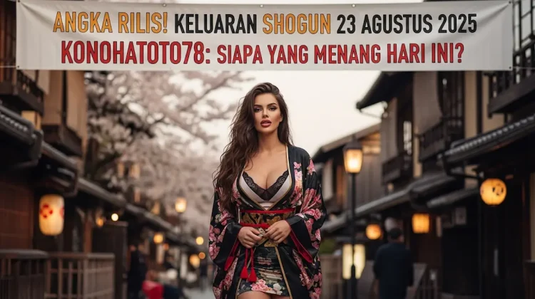 Angka Rilis! Keluaran Shogun 23 Agustus 2025 Konohatoto78 Siapa yang Menang Hari Ini - keluarantoto78.com