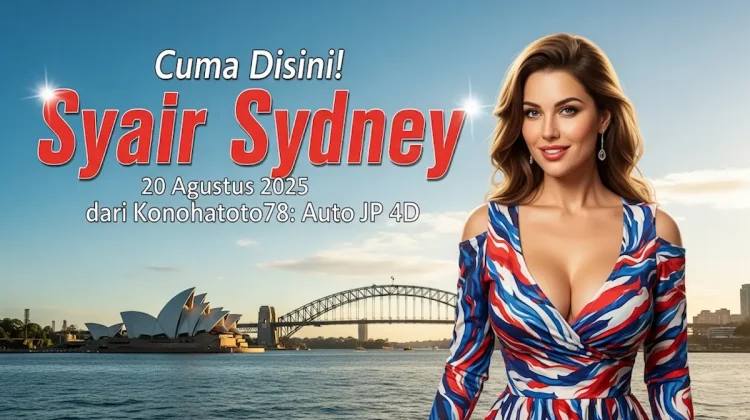 Cuma Disini! Syair Sydney 20 Agustus 2025 dari Konohatoto78 Auto JP 4D - angkagaib.com