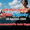 Gak Main-main! Syair Sydney 28 Agustus 2025 Konohatoto78 Auto Kaget! -keluarantoto78.com