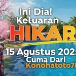 Ini Dia! Keluaran Hikari 15 Agustus 2025 Cuma Dari Konohatoto78 - angkagaib.com