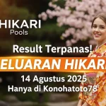 Result Terpanas! Keluaran Hikari 14 Agustus 2025 Hanya di Konohatoto78 - angkagaib.com