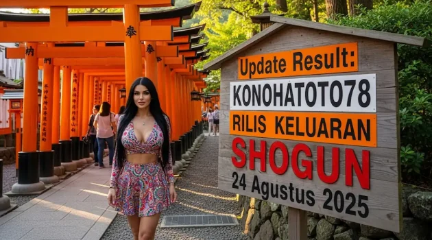 Update Result Konohatoto78 Rilis Keluaran Shogun 24 Agustus 2025 - keluarantoto78.com