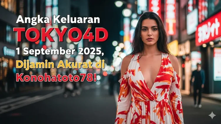 Angka Keluaran TOKYO4D 1 September 2025, Dijamin Akurat di Konohatoto78 - keluarantoto78.com