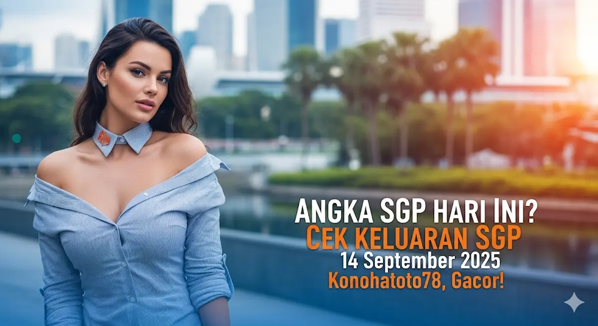 Angka SGP Hari Ini Cek Keluaran SGP 14 September 2025 Konohatoto78, Gacor! - keluarantoto78.com