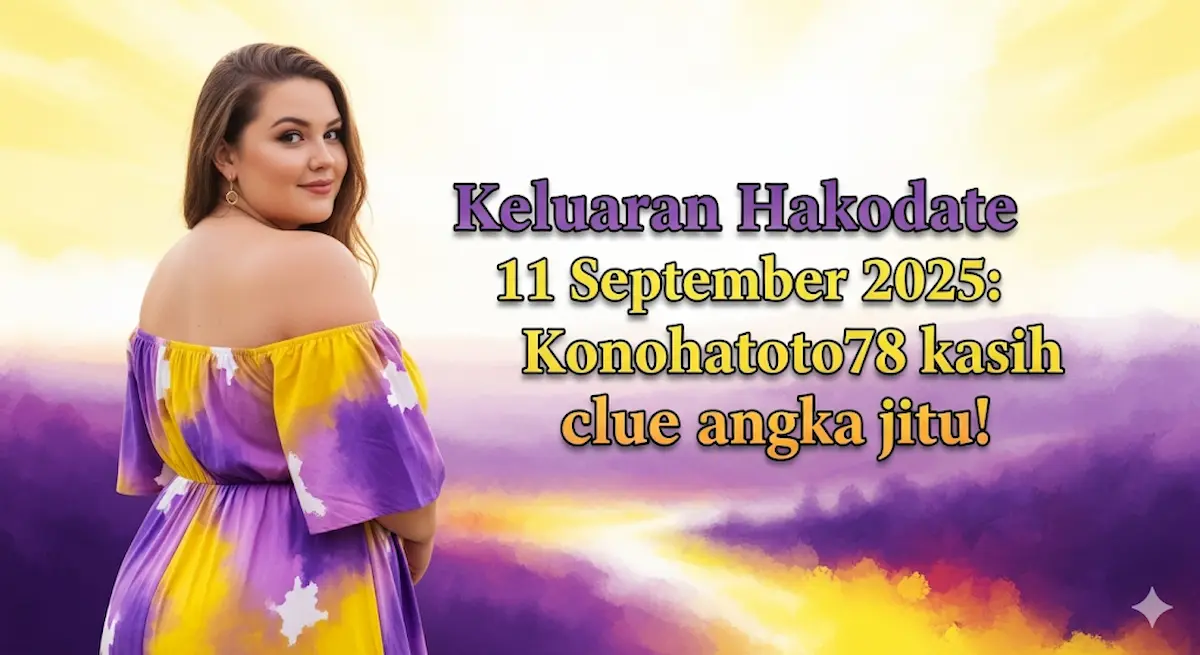 Keluaran Hakodate 11 September 2025 Konohatoto78 kasih clue angka jitu! - keluarantoto78.com
