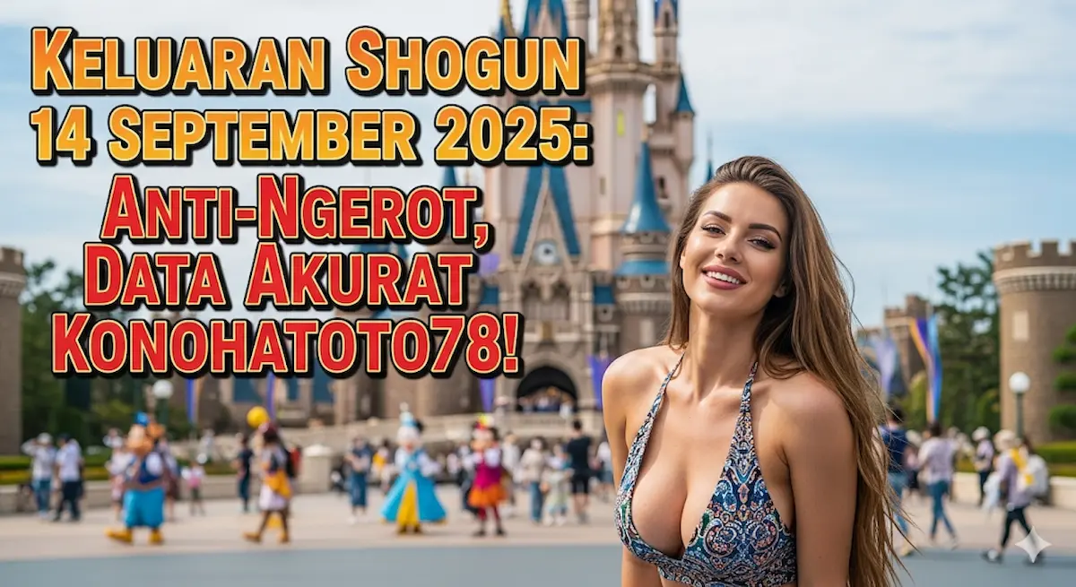 Keluaran Shogun 14 September 2025 Anti-Ngerot, Data Akurat Konohatoto78! - keluarantoto78.com