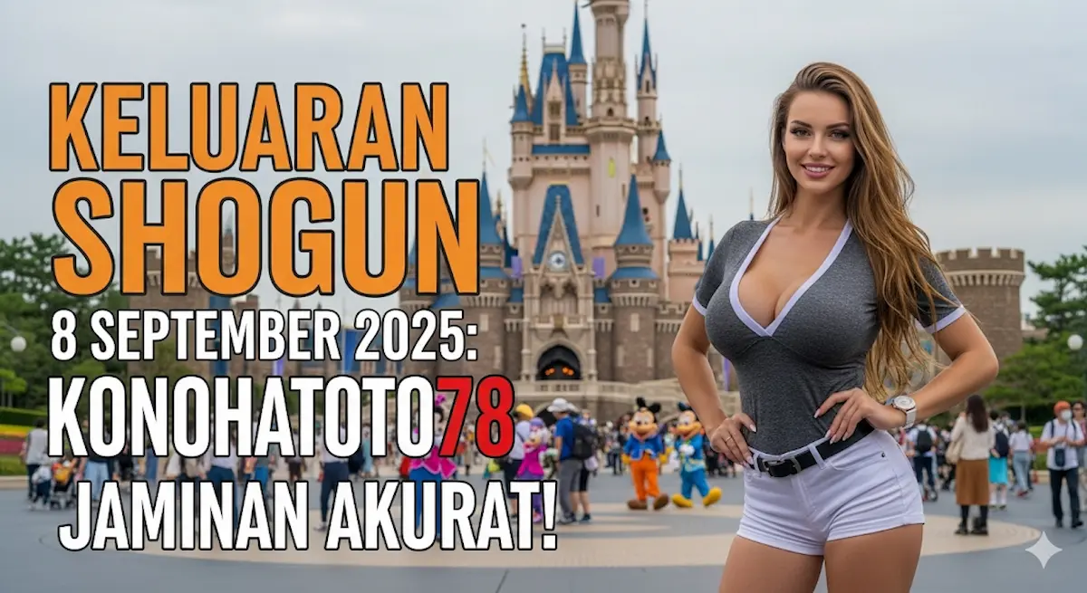 Keluaran Shogun 8 September 2025 Konohatoto78 Jaminan Akurat! - keluarantoto78.com
