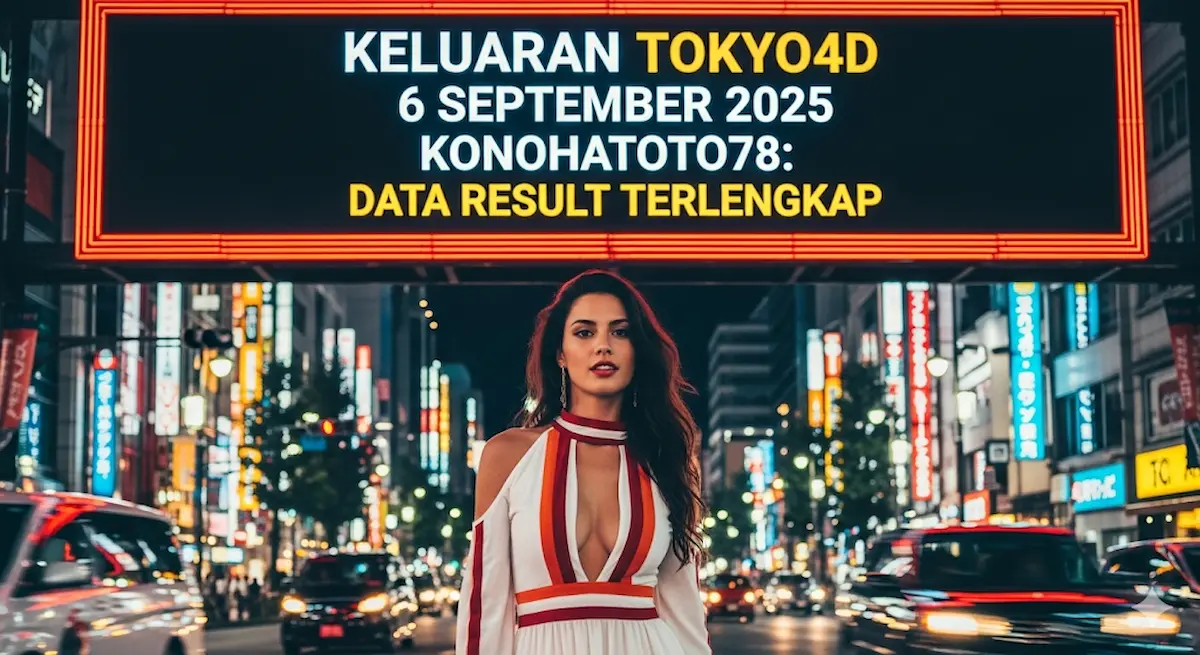 Keluaran Tokyo4D 6 September 2025 Konohatoto78 Data Result Terlengkap - keluarantoto78.com