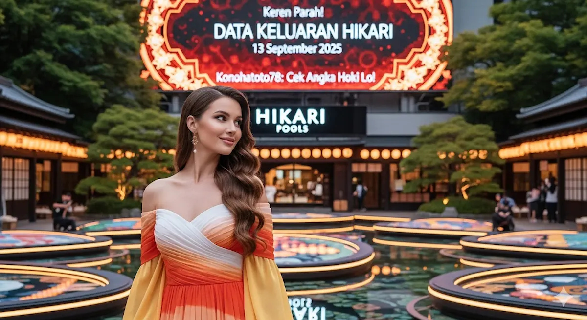 Keren Parah! Data Keluaran Hikari 13 September 2025 Konohatoto78 Cek Angka Hoki Lo! - keluarantoto78.com