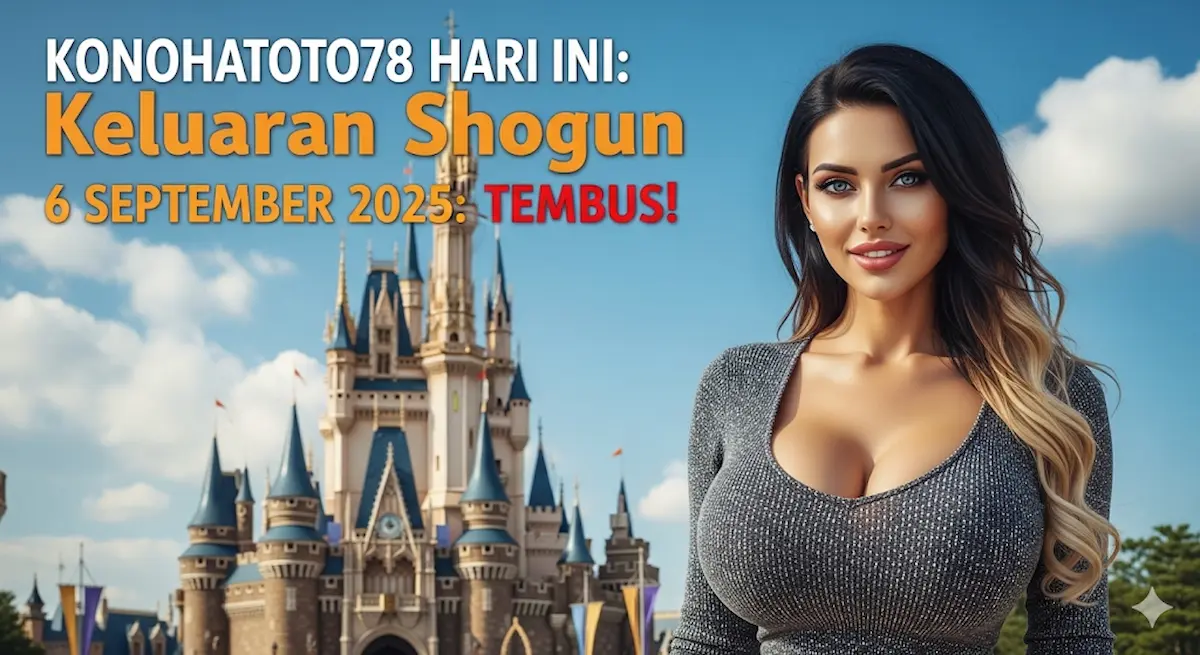 Konohatoto78 Hari Ini Keluaran Shogun 6 September 2025 Tembus! - keluarantoto78.com