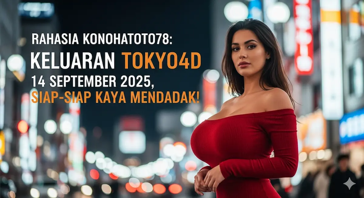 Rahasia Konohatoto78 Keluaran Tokyo4D 14 September 2025, Siap-Siap Kaya Mendadak! - keluarantoto78.com