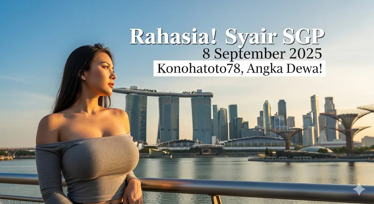 Rahasia! Syair SGP 8 September 2025 Konohatoto78, Angka Dewa! - keluarantoto78.com