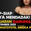 Siap-siap Kaya Mendadak! Keluaran Daruma 1 September 2025 Konohatoto78, Angka Pasti! - keluarantoto78.com
